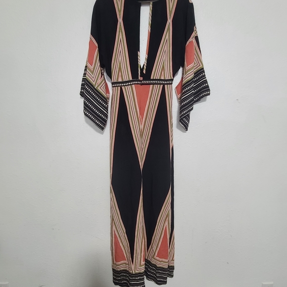 Lulus Montecito black print maxi dress - Picture 9 of 16